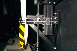 Fixtures for the horizontal and the vertical alignment - lateral view