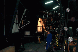 View of the alignmemnt setup