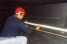 1.10 - Installing seal of aperture box - making holes