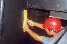1.14 - Marking holes for the moving arm at Los Leones bay 4-5