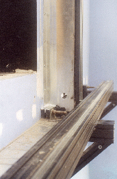 1.22 - Homemade aluminium light seals, bay 5 of Los Leones