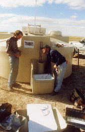 1.37 - Installing batteries on tank Tomas