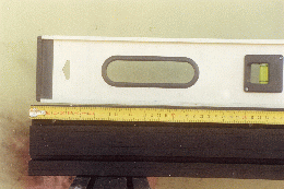 2.20 - Bent lower rail at Coihueco - look at the space below the level