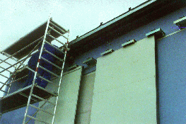 37 - bay 5 upper part of shutter door