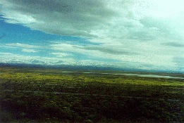 02 - Andes seen from Los Leones - looking WNW