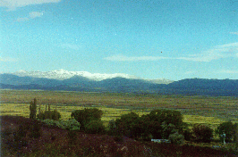 04 - Andes seen from Los Leones - looking WSW