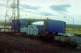 06 - Los Leones FD building seen from behind
